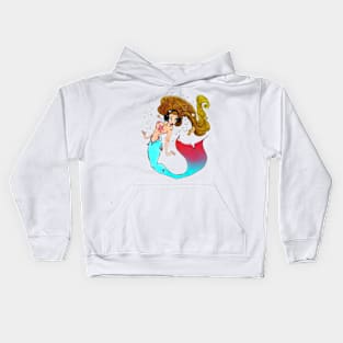 Mischievous Mermaid Kids Hoodie